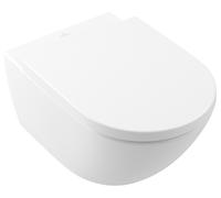 WC Villeroy & Boch Subway 3.0 washdown, sospeso, senza bordo, TwistFlush, 370 x 560 mm, 4670T0, colorazione: Bianco pietra, ceramica più