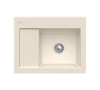 Villeroy & Boch Subway 45 Compact lavello da cucina, 331301FU, Subway 45 Compact ivory [Lavelli da Cucina > per Base Sottolavello a partire da 45 cm]