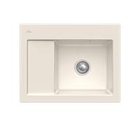 Villeroy & Boch Subway 45 Compact lavello da cucina, 331301KR, Subway 45 Compact crema lucido [Lavelli da Cucina > per Base Sottolavello a partire da 45 cm]
