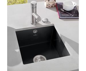 Villeroy & Boch Subway 45 SU lavello da cucina, 332402J0, Subway 45 SU cromite lucido [Lavelli da Cucina > per Base Sottolavello a partire da 45 cm]