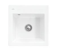 Villeroy & Boch Subway 50 S Flat lavello da cucina, 33151FRW, Subway 50 S Flat stone white [Lavelli da Cucina > per Base Sottolavello a partire da 50 cm]