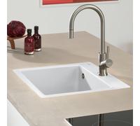 Villeroy & Boch Subway 50 S Flat lavello da cucina, 33151FRWHL2, Subway 50 S Flat stone white [Lavelli da Cucina > per Base Sottolavello a partire da 50 cm]