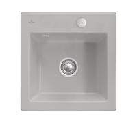 Villeroy & Boch Subway 50 S Flat lavello da cucina, 33152FKDHL3, Subway 50 S Flat fossile [Lavelli da Cucina > per Base Sottolavello a partire da 50 cm]