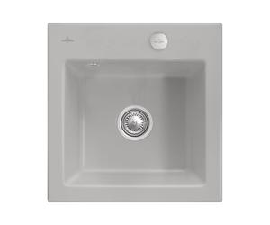 Villeroy & Boch Subway 50 S Flat lavello da cucina, 33152FKDHL3, Subway 50 S Flat fossile [Lavelli da Cucina > per Base Sottolavello a partire da 50 cm]
