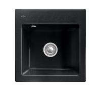 Villeroy & Boch Subway 50 S lavello da cucina, 331501J0, Subway 50 S cromite lucido [Lavelli da Cucina > per Base Sottolavello a partire da 50 cm]