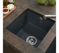 Villeroy & Boch Subway 50 SU lavello da cucina, 332501R7, Subway 50 SU pure black [Lavelli da Cucina > per Base Sottolavello a partire da 50 cm]
