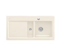 Villeroy & Boch Subway 60 Flat lavello da cucina, 67122FKRHL123, Subway 60 Flat crema lucido [Lavelli da Cucina > per Base Sottolavello a partire da 60 cm]