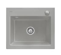 Villeroy & Boch Subway 60 S Flat lavello da cucina, 33092FKDHL3, Subway 60 S Flat fossile [Lavelli da Cucina > per Base Sottolavello a partire da 60 cm]