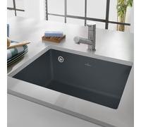 Villeroy & Boch Subway 60 SU lavello da cucina, 331001R7, Subway 60 SU pure black [Lavelli da Cucina > per Base Sottolavello a partire da 60 cm]