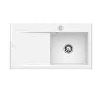 Villeroy & Boch Subway Style 50 Flat lavello da cucina, 33512FRWHL13, Subway Style 50 Flat stone white [Lavelli da Cucina > per Base Sottolavello a partire da 50 cm]