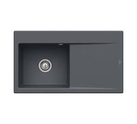 Villeroy & Boch Subway Style 50 Flat lavello da cucina, 33521Fi4HL3, Subway Style 50 Flat grafite [Lavelli da Cucina > per Base Sottolavello a partire da 50 cm]