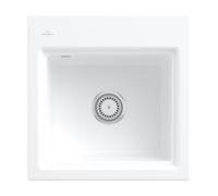 Villeroy & Boch Subway Style 50 S lavello da cucina, 335501RW, Subway Style 50 S stone white [Lavelli da Cucina > per Base Sottolavello a partire da 50 cm]