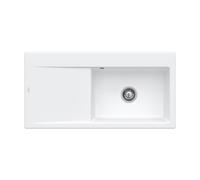 Villeroy & Boch Subway Style 60 Flat lavello da cucina, 33611FR1, Subway Style 60 Flat bianco alpino finitura a specchio [Lavelli da Cucina > per Base Sottolavello a partire da 60 cm]