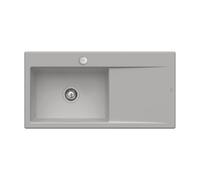 Villeroy & Boch Subway Style 60 Flat lavello da cucina, 33622FKDHL1, Subway Style 60 Flat fossile [Lavelli da Cucina > per Base Sottolavello a partire da 60 cm]