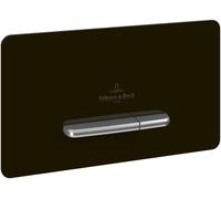 Villeroy & Boch Supreo placca di comando per WC nero V99442RB