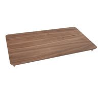 Villeroy & Boch Tagliere universale accessori da cucina, tagliere salvaspazio in legno da appoggiare sul lavello della cucina, tagliere in legno di noce, rettangolare