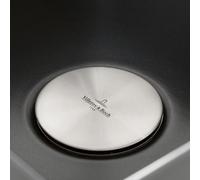 Villeroy & Boch tappo coprivalvola, 962415LC, Universal acciaio inox spazzolato [Lavelli da Cucina > Accessori per Lavelli da Cucina]