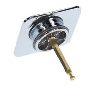 Villeroy & Boch tappo di scarico per vasca da bagno rettangolare Squaro Edge 12, UPWAS0003, Squaro Edge 12 cromo [Vasche da Bagno > Accessori per Vasche da Bagno]