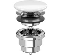 Villeroy & Boch tappo per lavabo bianco 68350001