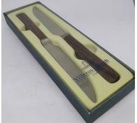Villeroy & Boch Texas coppia / 2 coltelli bistecca acciaio e legno cm 23
