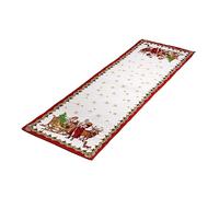 Villeroy & Boch - Toy’s Fantasy Runner gobelin XL, Runner con Decorazioni Natalizie in Cotone e Poliestere, colorato, 49x143cm, Multicolore