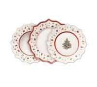VILLEROY & BOCH Toy's Delight Servizio Tavola Natalizia Piatti 12 Pezzi Natale