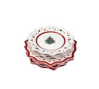 Villeroy & Boch Toy's Delight Dinnerware, Set of Plates, 8pcs, Multi Colour, 8 Count