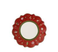 Villeroy & Boch Toy's Delight Piattino Del Pane Rosso 17 CM Weihnachtsgeschirr