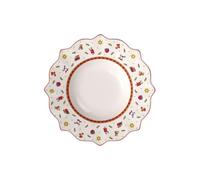 Villeroy & Boch Toy's Delight Piatto Fondo Bianco 26 CM Weihnachtsgeschirr