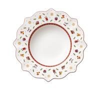 Villeroy & Boch Toy's Delight Piatto Fondo Bianco 26 CM Weihnachtsgeschirr