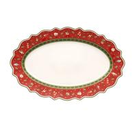 VILLEROY & BOCH Toy's Delight Piatto Ovale da Portata 50x31cm Tavola di Natale