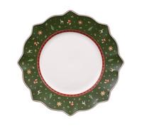 Villeroy & Boch Toy's Delight Piatto da Portata Verde 29 CM Weihnachtsgeschirr