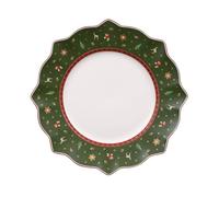 Villeroy & Boch Toy's Delight Piatto da Portata Verde 29 CM Weihnachtsgeschirr