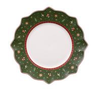 Villeroy & Boch Toy's Delight Piatto da Portata Verde 29 CM Weihnachtsgeschirr