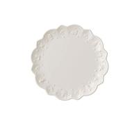 Villeroy & Boch, Toy's Delight Royal Classic Piatto Da Dessert/ Colazione Bianco, Lavabile In Lavastoviglie, Adatto Per Microonde, Piatto Natale, Piatto Ceramica Natale, Porcellana Premium