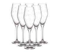 Villeroy & Boch Toy's Delight Set di 6 bicchieri da champagne trasparenti lavabili in lavastoviglie, calici da spumante di Natale Toys, calici da spumante, calici da champagne di Natale