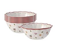 Villeroy & Boch Toy's Delight - Set di 6 Ciotole per Pasticceria, Natale e Biscotti