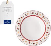 Villeroy & Boch Toy's Delight Specials Piatto Fondo Bianco 23 CM Natale