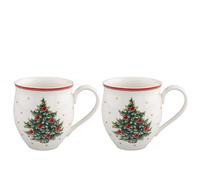 Villeroy & Boch Toy's Delight Tazza con Manico Albero di Natale Set 2-tlg