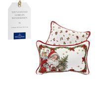 Villeroy & Boch, Toy's Fantasy, Cuscino Rettangolare Babbo Natale 48cm, Tessuto