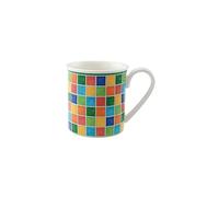 Villeroy & Boch Twist Alea Limone Tazza da Caffè, Porcellana Premium, Multicolore, 300 ml