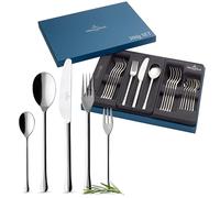 Villeroy & Boch Udine Servizio di Posate per 6 Persone, Acciaio Inossidabile, Argento Inossidabile, Argento, 30 Pezzi