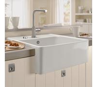 Villeroy & Boch Universal lavello da cucina, 632062R1HL2, Universal bianco alpino finitura a specchio [Lavelli da Cucina > per Base Sottolavello a partire da 60 cm]