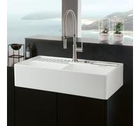 Villeroy & Boch Universal lavello da cucina, 632392R1HL12, Universal bianco alpino finitura a specchio [Lavelli da Cucina > per Base Sottolavello a partire da 90 cm]