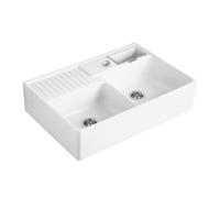 Villeroy & Boch Universal lavello da cucina, 632392R1HL2, Universal bianco alpino finitura a specchio [Lavelli da Cucina > per Base Sottolavello a partire da 90 cm]