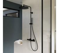 Villeroy & Boch Universal Showers colonna doccia con termostatico, TVS000031000K5, Universal Showers nero opaco [Rubinetteria Bagno > Colonne Doccia]
