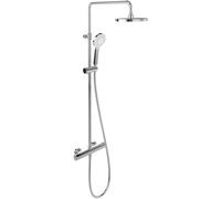 Villeroy & Boch Universal Showers set doccia a parete con termostato con soffione cromo TVS10900200061