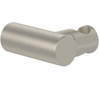 Villeroy & Boch Universal Showers supporto per doccetta, supporto per soffione a parete, supporto per doccia in robusto ottone, compatibile con molte doccette, rotondo, nichel spazzolato