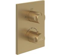 Villeroy & Boch Universal Taps & Fittings rubinetto per vasca e doccia da incasso con termostato oro TVD00065300076