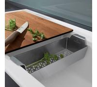 Villeroy & Boch Universal vaschetta multifunzione, 8K3700K1, Universal acciaio inox spazzolato [Lavelli da Cucina > Vaschette e Scolapiatti]